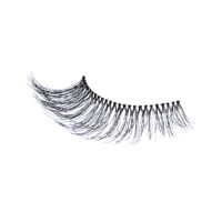 Black faux mink eyelashes with a natural look, designed for enhancing eye beauty and adding volume to lashes.