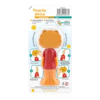 Pearlie White Singa toothbrush holder featuring a lion character, designed for children, promotes dental hygiene with a fun design.