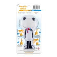 Pearly White panda toothbrush with soft bristles for effective cleaning and fun design, suitable for children and adults.