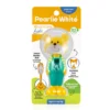 Pearlie White Kids Toothbrush featuring a bear design, BPA-free, with extra soft bristles and a pop-up toothbrush cover for ages 3 and up.