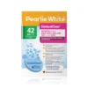 Pearlie White DentureClean cleaning tablets for dentures, 42 pieces, effective cleaning solution for oral hygiene.