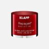 KLAPP Repagen Exclusive Global Anti-Age Cream in a red jar, 50 ml, designed to reduce signs of aging and enhance skin vitality.