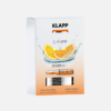 KLAPP C Pure Power Set featuring Power Concentrate and Cream Complete with orange slices and water splash design.