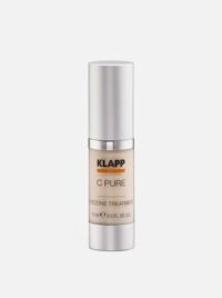 KLAPP C PURE Eyezone Treatment in a sleek bottle, designed for brightening and rejuvenating the eye area, 15ml size.