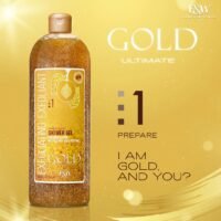 Fair and White Gold Exfoliating Shower Gel Scrub