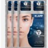 KLAPP CS III Collagen Lifting Mask set with three steps for skin rejuvenation and collagen stimulation, suitable for skincare routines.