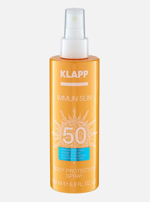 رذاذ حماية الجسم من أشعة الشمس من KLAPP Immune SPF50