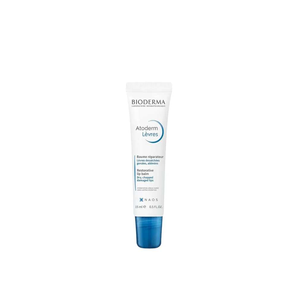 Bioderma Atoderm Lip Balm hydrates and repairs dry, chapped lips with shea butter. It provides instant relief and long-lasting comfort.