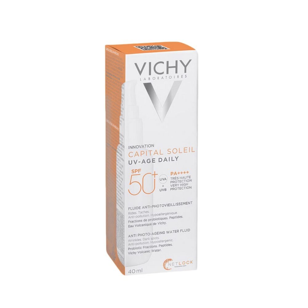 Vichy Capital Soleil UV-Age Daily SPF 50+ | حماية من أشعة الشمس المضادة للشيخوخة