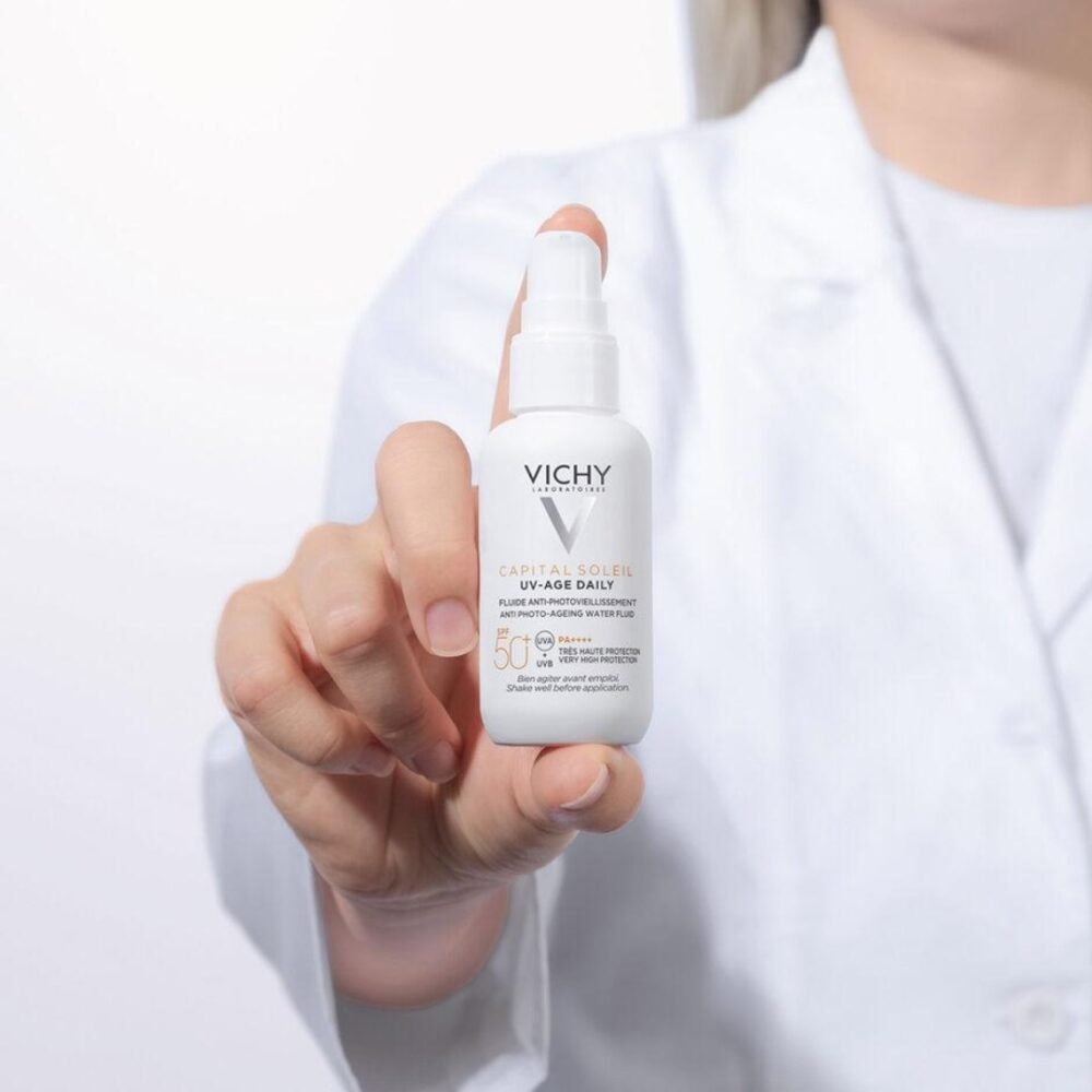 Vichy Capital Soleil UV-Age Daily SPF 50+ | حماية من أشعة الشمس المضادة للشيخوخة