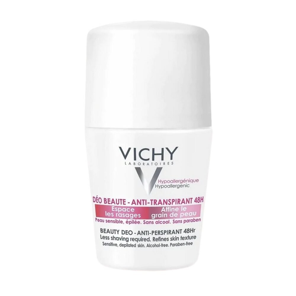 Vichy Beauty Deo Anti-Perspirant 48Hr | Beautifies Underarms