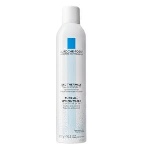 La Roche-Posay Thermal Spring Water, soothing facial mist enriched with Selenium, designed to calm, hydrate, and protect sensitive skin.